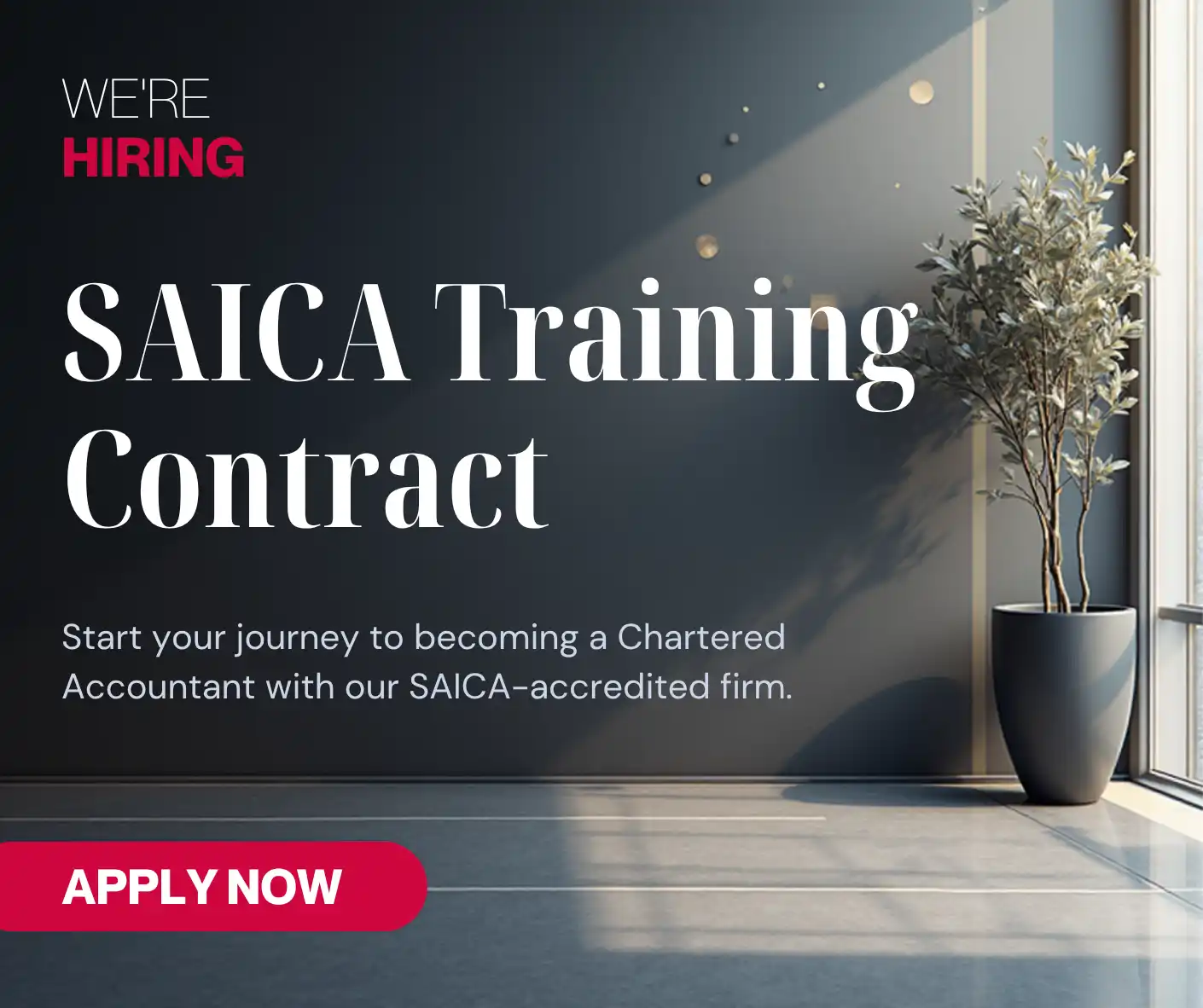 saica trainging contract job available